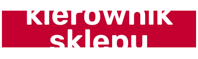 Logo kierownik sklepu